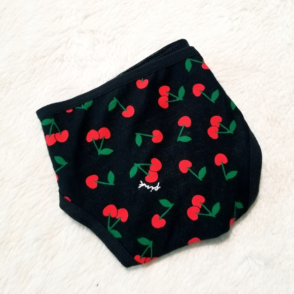 Victoria's Secret PINK Cherry Logo Cheekster Tanga Strappy Panty NWT - Picture 8 of 9